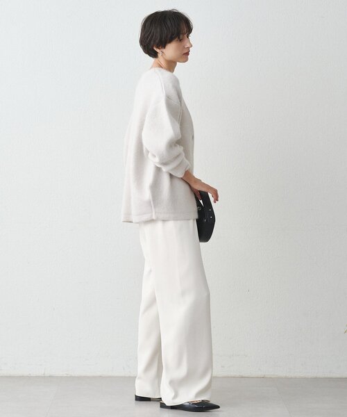 「LOUNGEDRESS」 ニットカーディガン FREE グレー レディース_画像8