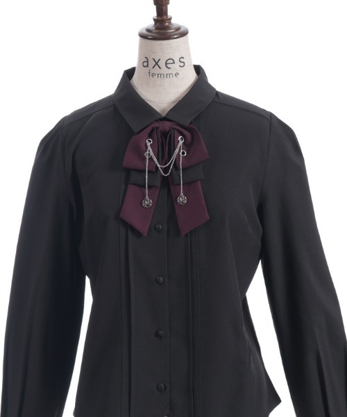 axes femme ビスチェ風ブラウス ビスチェデザインブラウス[品番：IGAW0004444]｜axes femme
