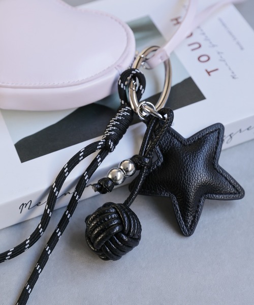 さくです　バッグチャーム sakishimatokyo チャーム スターモチーフバッグチャーム レディース