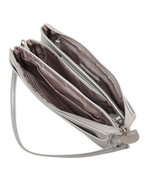 「LAZY SUSAN」 ショルダーバッグ FREE シルバー レディース_画像7