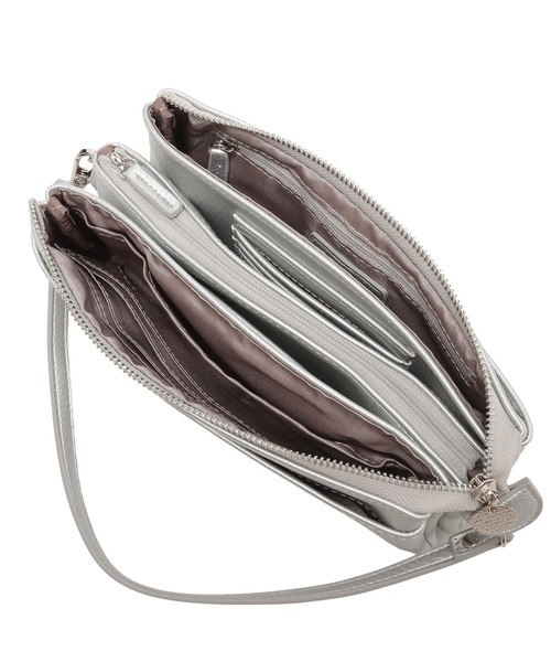 「LAZY SUSAN」 ショルダーバッグ FREE シルバー レディース_画像9