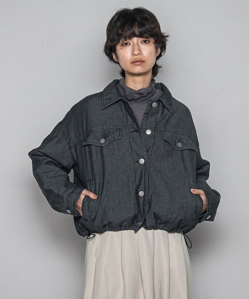 MAYSON GREY（メイソングレイ） デニムジャケット gジャン 中綿デニム
