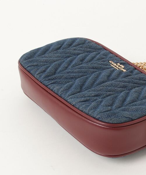 COACH（コーチ） ワンポイントショルダーバッグ - ブルー レディース