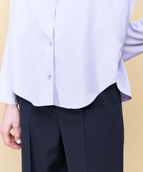 「DES PRES」 長袖ブラウス FREE パープル レディース_画像8