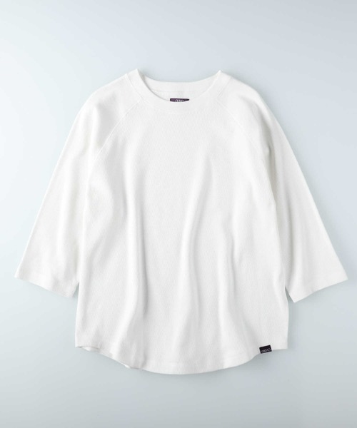 「GUNG HO」 7分袖Tシャツ M ホワイト メンズ_画像2