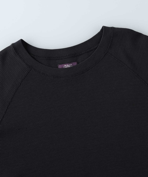 「GUNG HO」 7分袖Tシャツ M ホワイト メンズ_画像7