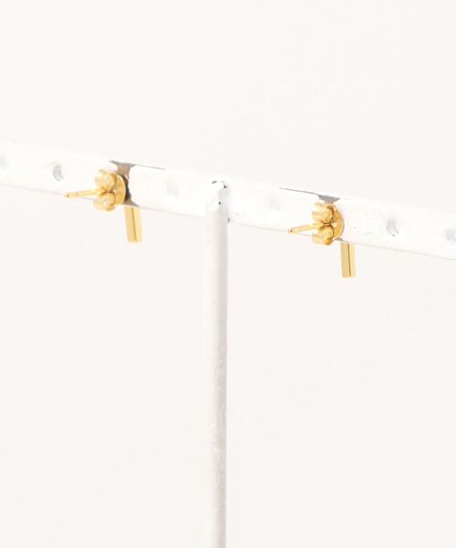 「con affetto(original)」 ピアス（両耳用） FREE ゴールド レディース_画像3