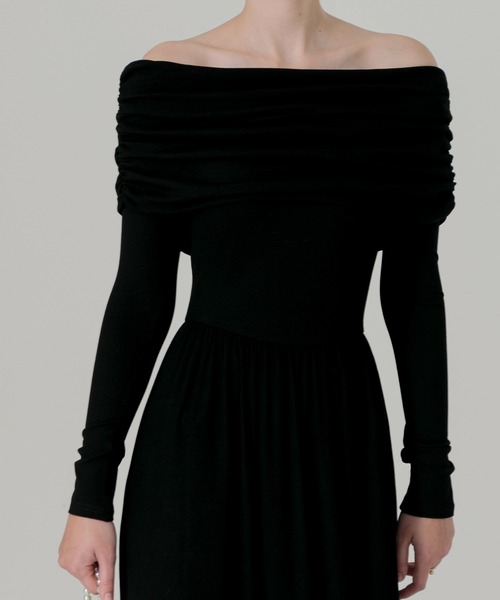 「Leja」 ニットワンピース SMALL ブラック レディース_画像5