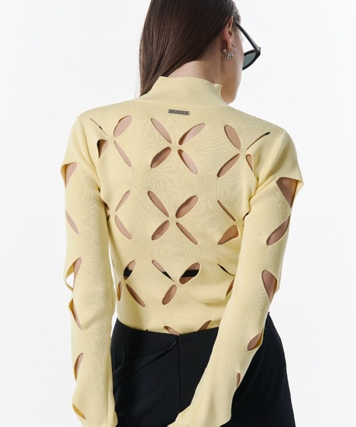 JOSE MOON（ジョゼムーン） ニット セーター LACE KNITTING TOP/レース