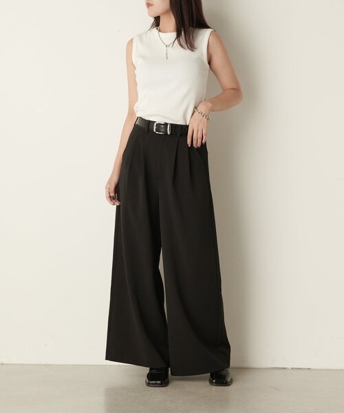 「Lui's」 「more than」ショートブーツ 23.5 ブラウン レディース_画像3