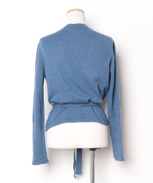 「QUEENE AND BELLE」 長袖ニット - ブルー レディース_画像2