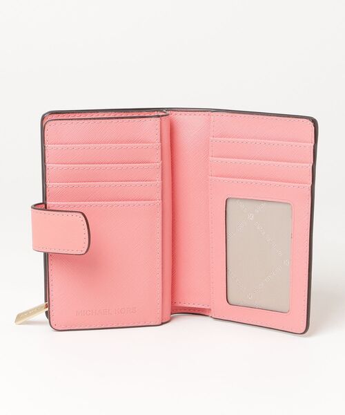 新品 MICHAEL KORS マイケルコース 財布 折り財布 ライトピンク マイケルコース MICHAEL KORS 財布 （ピンク） -waja bazar - 海外