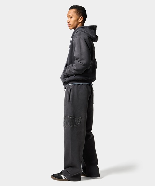 HUF（ハフ） スウェットパンツ ジャージ ARCH WIDE FLEECE PANT メンズ