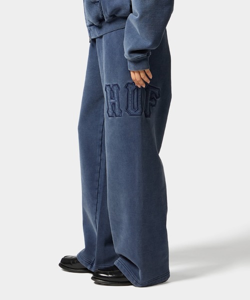 HUF（ハフ） スウェットパンツ ジャージ ARCH WIDE FLEECE PANT メンズ