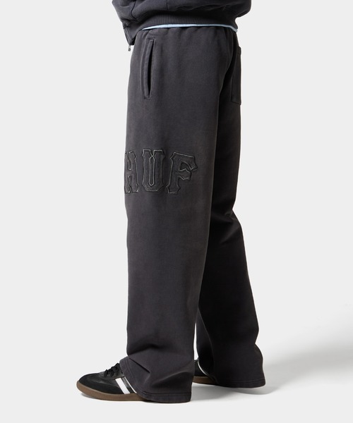 HUF（ハフ） スウェットパンツ ジャージ ARCH WIDE FLEECE PANT メンズ