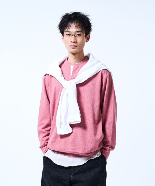 THE BOLDMAN トレーナー スウェット Henry neck Sweat / ヘンリー