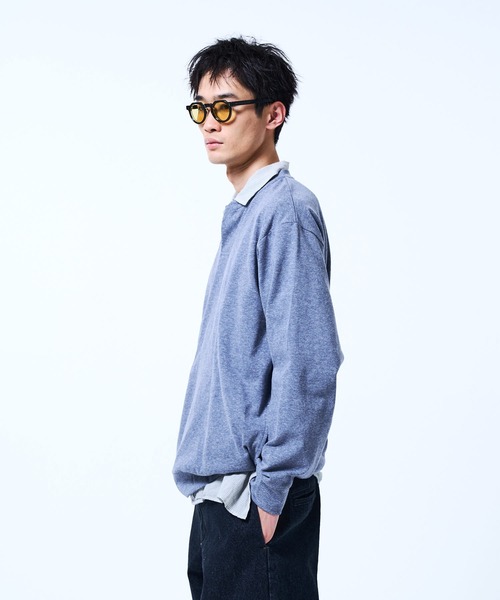 THE BOLDMAN トレーナー スウェット Henry neck Sweat / ヘンリー