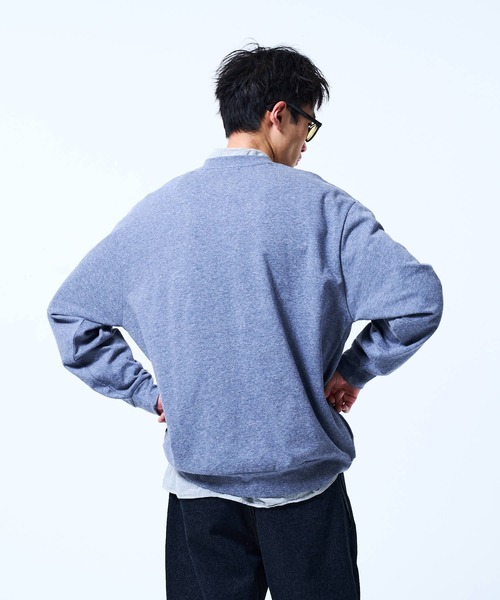 THE BOLDMAN トレーナー スウェット Henry neck Sweat / ヘンリー