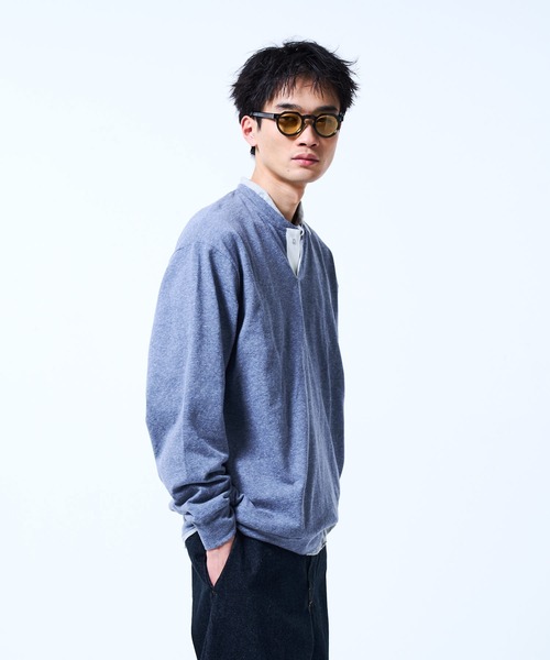 THE BOLDMAN トレーナー スウェット Henry neck Sweat / ヘンリー 