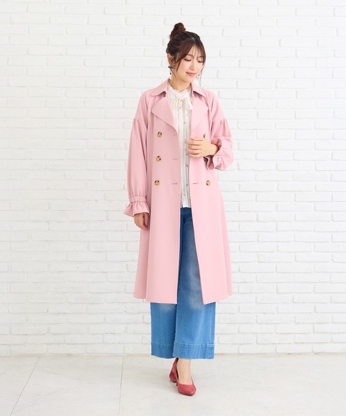 Rose Tiara（ローズティアラ） トレンチコート コート ギャザー