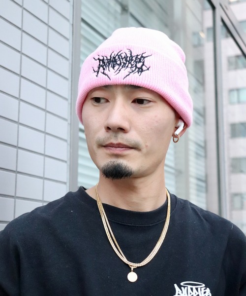 ALMO ニット帽 ニットキャップ Y2K ニットキャップ ビーニー(BDS
