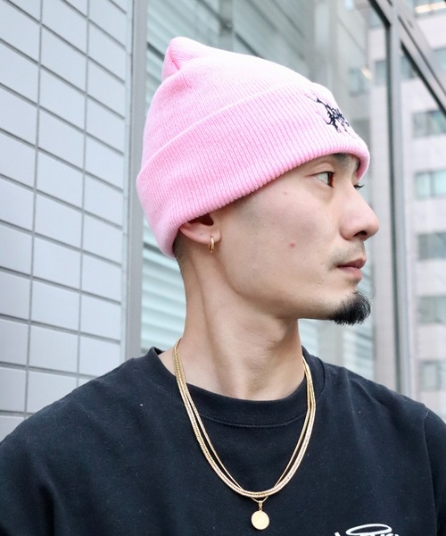 ALMO ニット帽 ニットキャップ Y2K ニットキャップ ビーニー(BDS
