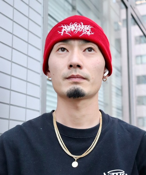 ALMO ニット帽 ニットキャップ Y2K ニットキャップ ビーニー(BDS