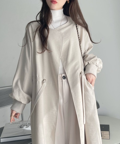 Ada. トレンチコート FREE ベージュ レディース : ZOZOTOWN Yahoo!店