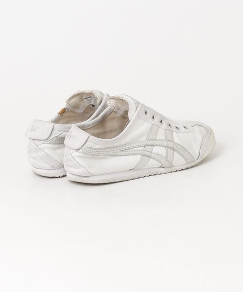 「Onitsuka Tiger」 スリッポン 24cm ホワイト レディース_画像2