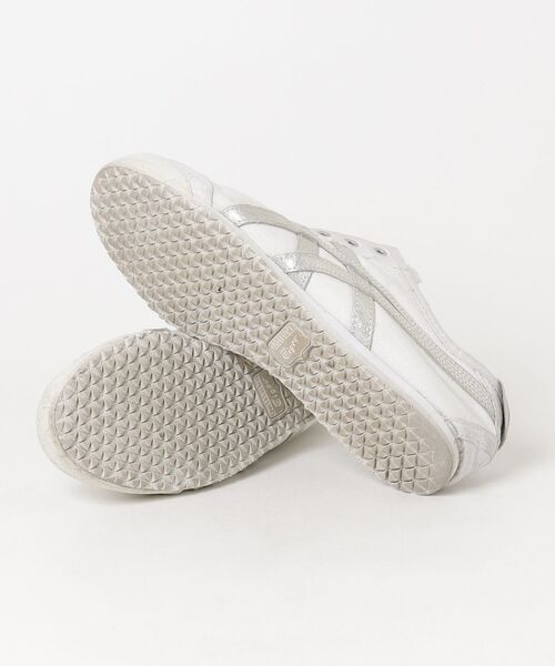 「Onitsuka Tiger」 スリッポン 24cm ホワイト レディース_画像3