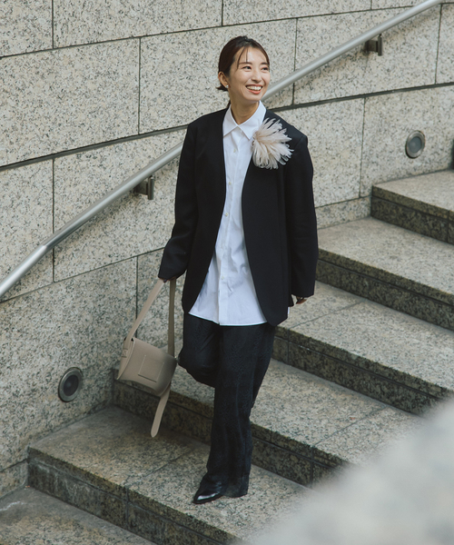 VERMEIL par iena（ヴェルメイユパーイエナ） パンツ Soft Lace パンツ