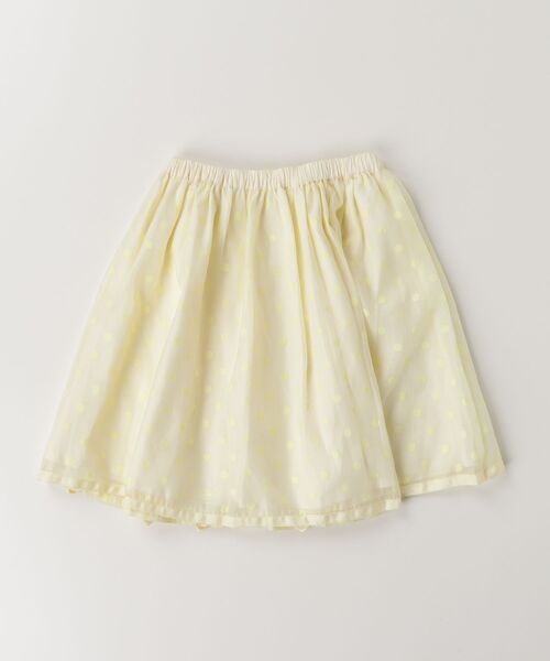 「Shirley Temple」 「KIDS」フレアスカート 130 イエロー キッズ_画像2