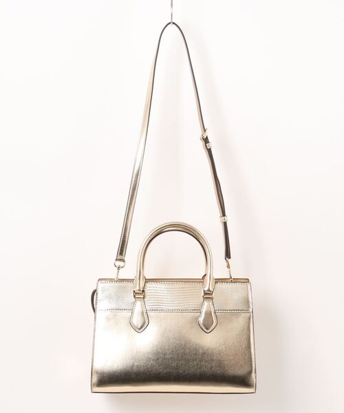 「MICHAEL KORS」 2WAYバッグ FREE ゴールド レディースの画像
