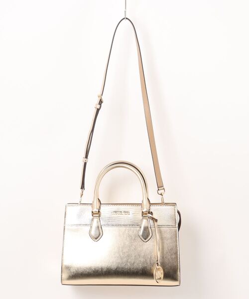 「MICHAEL KORS」 2WAYバッグ FREE ゴールド レディースの画像