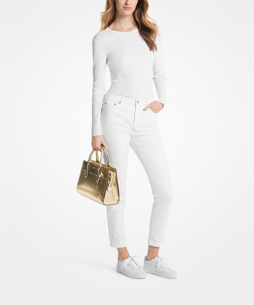 「MICHAEL KORS」 2WAYバッグ FREE ゴールド レディースの画像