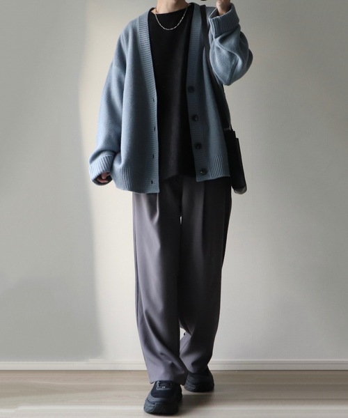 「LILL」 長袖Tシャツ L オフホワイト メンズ_画像8