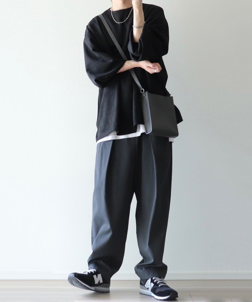 「LILL」 長袖Tシャツ L オフホワイト メンズ_画像9