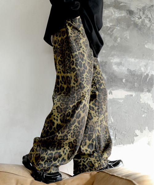 「neos」 デニムパンツ MEDIUM ブラウン メンズ_画像2