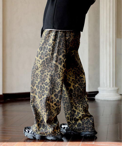 「neos」 デニムパンツ MEDIUM ブラウン メンズ_画像5