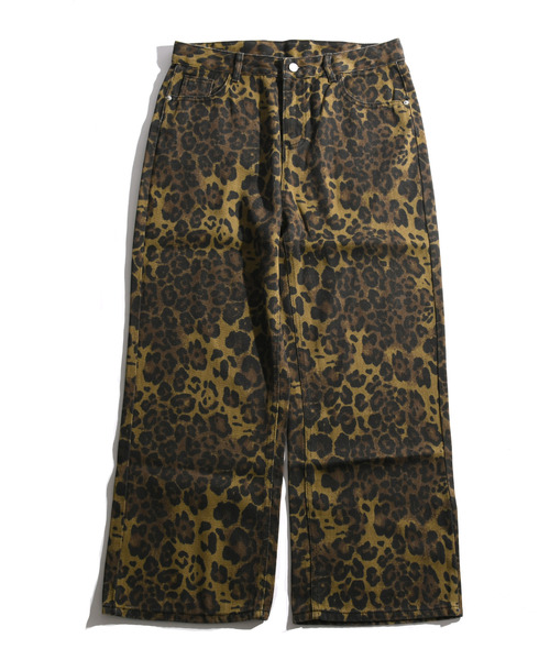 「neos」 デニムパンツ MEDIUM ブラウン メンズ_画像9