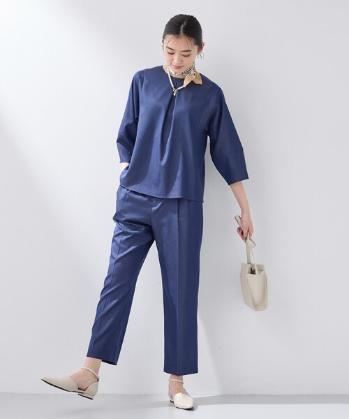 INDIVI（インディヴィ） パンツ 入学式 「洗える／UVケア／SETUP可能