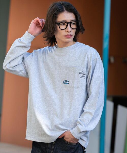 WEGO（ウィゴー） tシャツ WEGO/「26年春夏新作」ポケット刺繍BIG T(LS