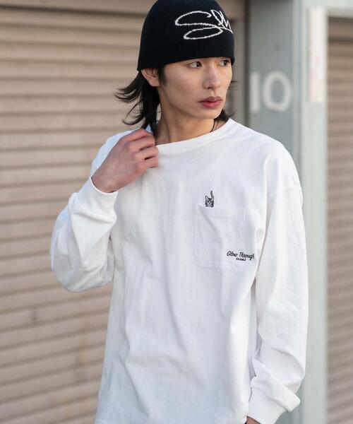 WEGO（ウィゴー） tシャツ WEGO/「26年春夏新作」ポケット刺繍BIG T(LS