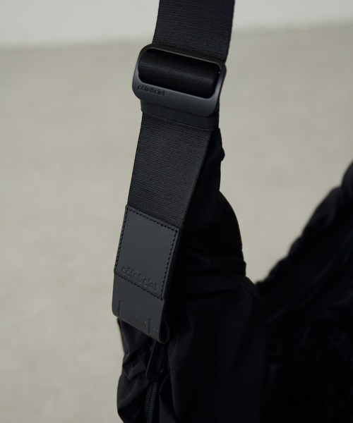 ショルダーバッグ 「Cote＆Ciel」Hyco S Otra Gathered Black メンズの画像