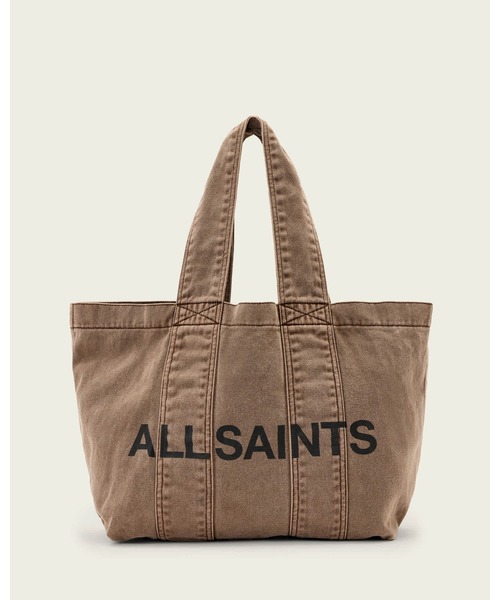 Zizou⭐︎ALLSAINTSオールセインツ牛革バッグ ALLSAINTS（オールセインツ） トートバッグ IZZY DENIM TOTE