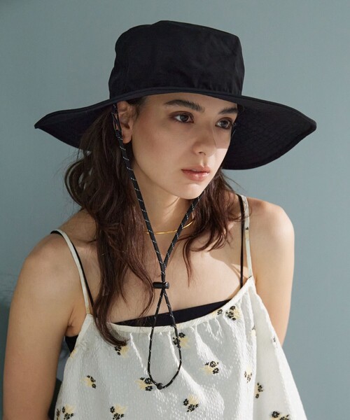 帽子 ハット 「別注/WEB限定」「NEW ERA」ワイドブリムハット レディースの画像
