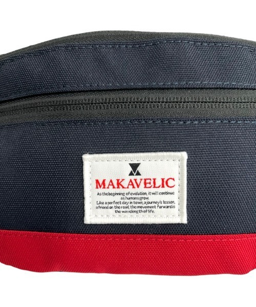 「MAKAVELIC」 ウエストバッグ FREE ネイビー メンズ_画像7