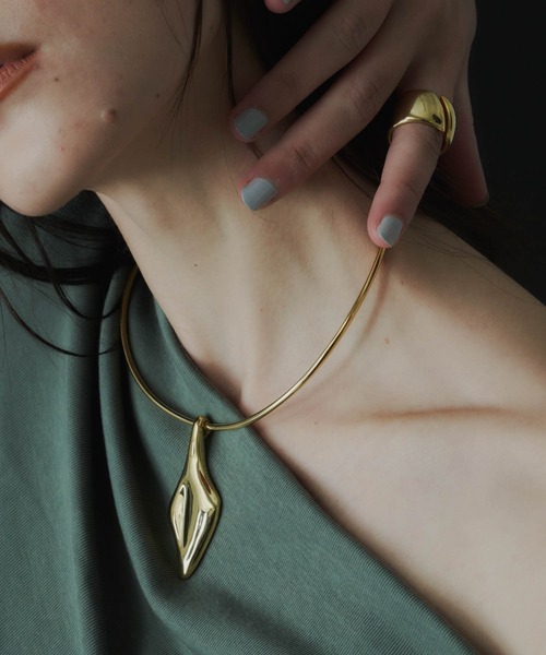 「loni」 チョーカー FREE ゴールド レディース_画像3