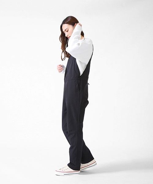 「THE NORTH FACE」 オーバーオール S/M ブラック メンズの画像