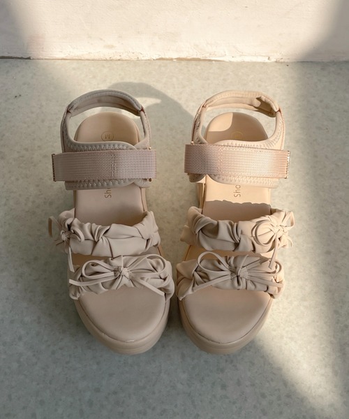 Shoes in Closet（シュークロ） 厚底 サンダル +9.0cm 超軽量 厚底